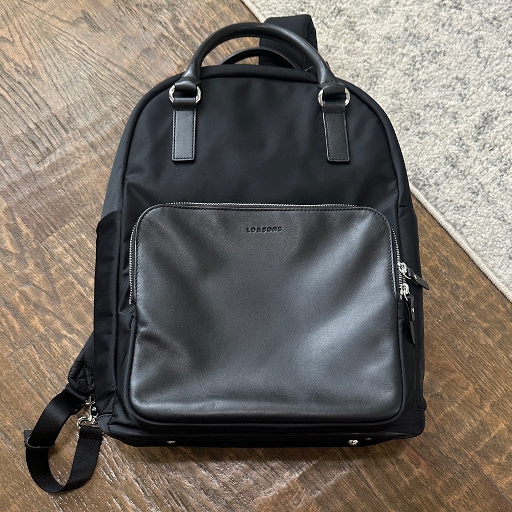 Lo & Sons Black and Gray Women's Backpack